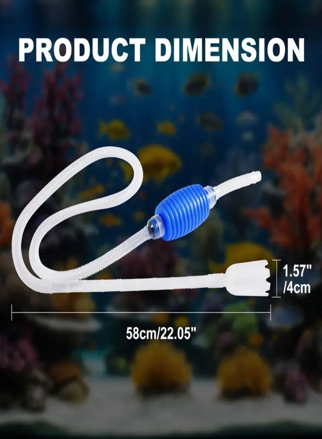 VAYINATO® Aquarium Fish Tank Water Changer Pump Gravel Filter Syphon Hose Cleaner Tool (Pack of 1) by Petzlifeworld - Image 2